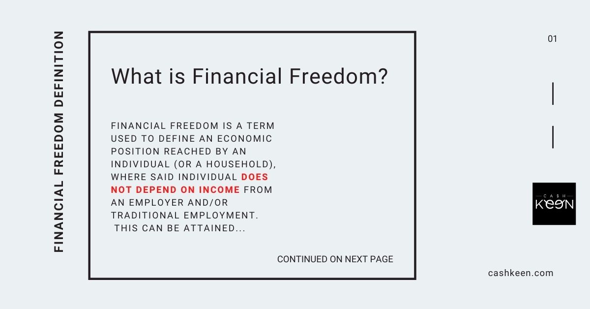 financial freedom meaning